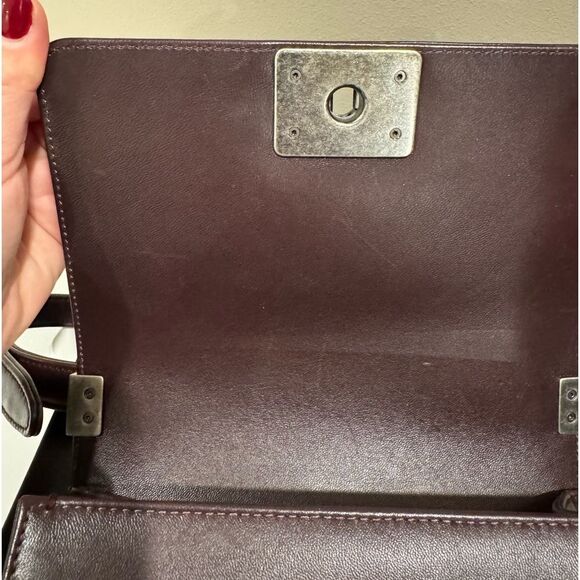 Authentic Chanel Boy stingray - Picture 10 of 12